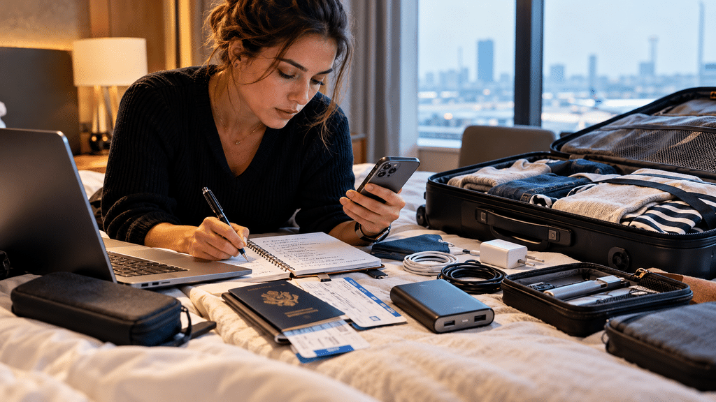 Plano de contingência digital para viagem: como preparar contatos e acessos